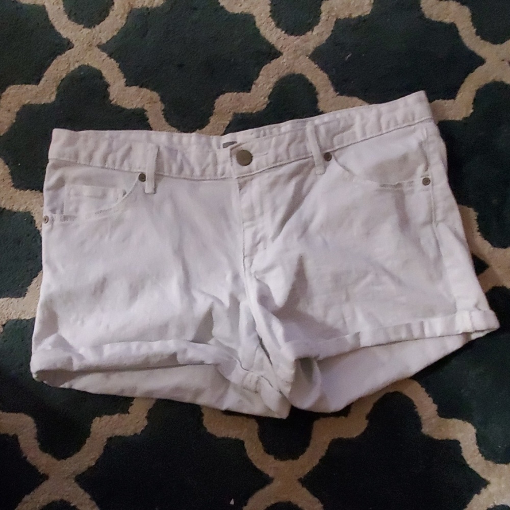 White shorts